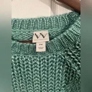 Pull Worthington Rayé Femme Taille PM (Petite) - Manches Longues - Neuf Avec étiquettes
